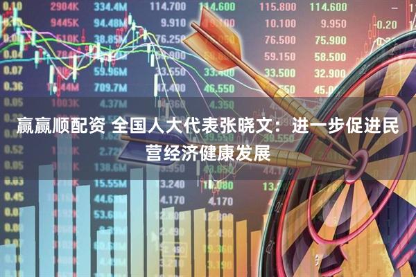 赢赢顺配资 全国人大代表张晓文：进一步促进民营经济健康发展