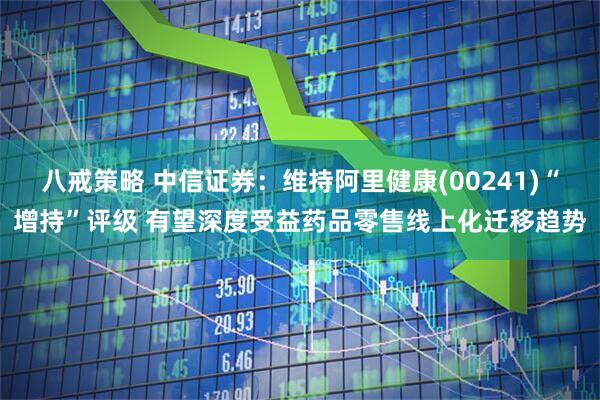 八戒策略 中信证券：维持阿里健康(00241)“增持”评级 有望深度受益药品零售线上化迁移趋势
